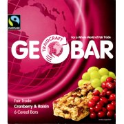 Traidcraft Geobar Mixed Berries - Case of 12 Boxes